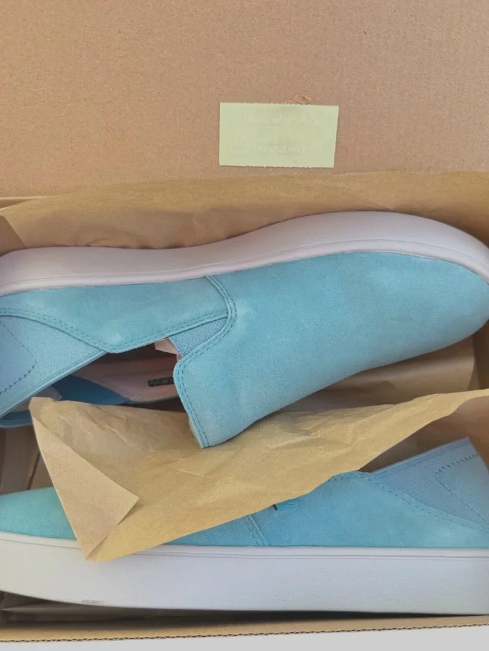 Waco Saylor Size 8.5 D Women’s Aqua Sea Slip On Sneaker EU 39D Wide Spenco NWB